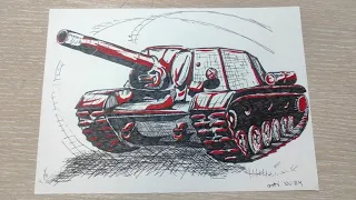 Beast Slayer Su-152 - participant of the largest tank battle in history Tank Art and History Lines