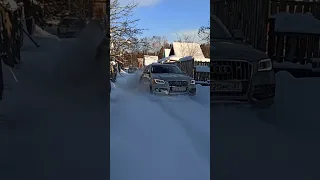 Audi Q5 Snow offroad в России