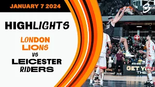 London Lions vs. Leicester Riders - Game Highlights