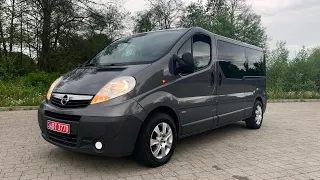 Огляд OPEL VIVARO PASSENGER LONG, 2012 року випуску, 2.0 CDTI (84 kW, 115 к/с)