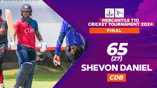 Shevon Daniel 65 (27) vs Seylan Bank | MCA T10 Cricket Tournament 2024 - Final