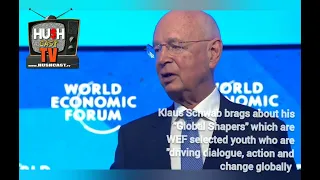 klaus Schwab brags about building over 500 global shapers in charge of running the world at WEF