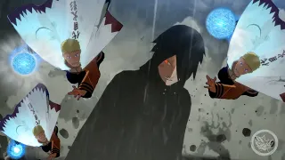 Sasuke VS Evil Naruto Boss Battle (4K 60FPS) - Naruto Storm Connections