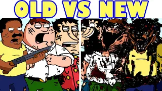 FNF' Darkness Takeover - OLD VS NEW Aftermath-Swapped | Pibby Family Guy (FNF Mods)