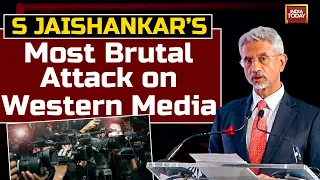 Jaishankar Tears Into Western Media | S Jaishnkar On Article 370 & Foreign Policy | India Today LIVE