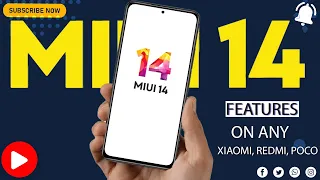 Enable New MIUI 14 Features On Any Xiaomi, Redmi Or Poco Device | MIUI 14 System App Updates