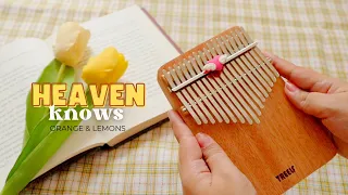 Orange & Lemons - Heaven Knows (This Angel Has Flown) | Kalimba Cover with Tabs