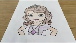 Coloring ★ Disney Junior Princess Sofia The First