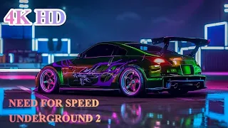 NFS HEAT-NEED FOR SPEED UNDERGROUND 2 NİSSAN 350Z-4K HD #needforspeed #nfsunderground #nissan350z