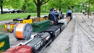 Running Trains at the White Creek Railroad - 5/17/2024