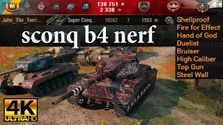 Super Conqueror video in Ultra HD 4K🔝 sconq b4 nerf, 10262 dmg, 3710 b 🔝 World of Tanks ✔️