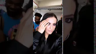 Aleister Black Catches Xavier Woods Checking Out Zelina Vega