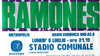 Ramones - Stadio Comunale, Torino, Italy, 8 jul 1991 - Live + Soundcheck