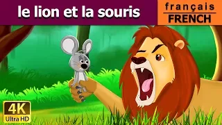 Le Lion et la Souris | Lion and the Mouse in France | Contes De Fées Français |@FrenchFairyTales