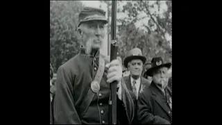 Civil War Veterans Doing Rifle (Musket) Drills at 1929 Reunion - Enhanced Video [60 fps]