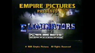 1986 Eliminators Movie Trailer "The Ultimate specialists" TV Commercial