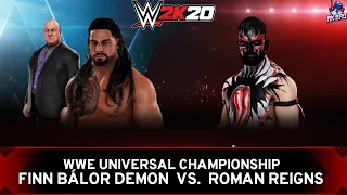 Roman Reigns vs Demon Finn Bálor - Extreme Rules 2021 - Universal Championship Match - WWE 2K20