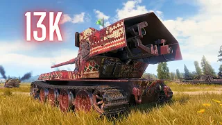 World of Tanks Waffenträger auf E 100 - 13K Damage & Waffenträger auf E 100 - 10.5K