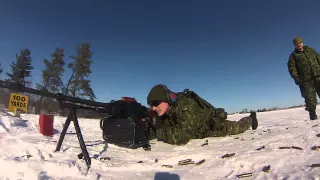 Russian PKM Light Machine Gun