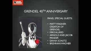 Rose City Comic Con 2022 - Grendel 40th Anniversary Panel