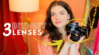 3 Budget Camera Lenses for Canon | Portrait, Travel, Product, Wedding, and Videography