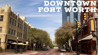 Downtown Fort Worth || Walking Around Fort Worth, Texas