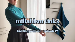 Woodruff turtleneck and two emergency cast ons in a row - knitting podcast ep. 19