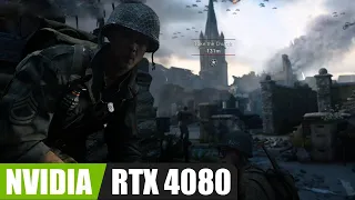 Call of Duty: WWII on RTX 4080 Benchmark - FHD, 2K, 4K