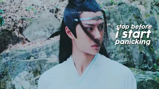 lan zhan being a constipated gay for 3 minutes 40 seconds (not) straight [the untamed]