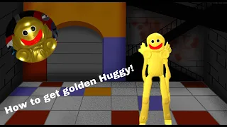 How to get golden Huggy in wPoppy Playtime Morphs!