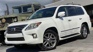 2013 LEXUS LX570 for sale walk around cold start test drive