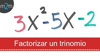 Factorización de un trinomio │ ax²+bx+c