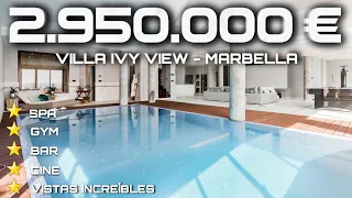 € 2,950,000 VILLA IVY VIEW | STUNNING WITH UNBEATABLE VIEWS | La Montua - Marbella | Dual