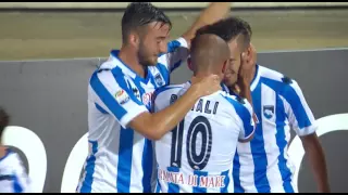 Il gol di Benali  - Pescara - Napoli - 2-2- Giornata 1 - Serie A TIM 2016/17
