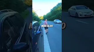 Man saved kitten from middle of the road ❤️