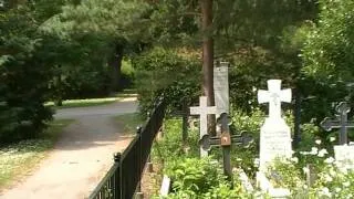 De rusiske grave på Assistens Kirkegaard.