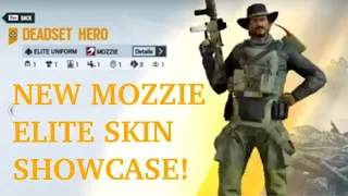 *NEW* Leaked Mozzie Elite Skin Showcase and MVP Animation | Rainbow Six Siege Y6S1 North Star