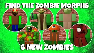 Find The Zombie Morphs - 6 NEW Zombie Morphs [Tree House Map] 🔥 Roblox
