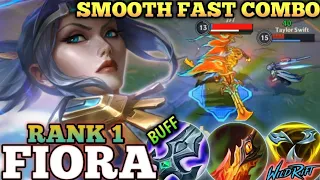 FIORA SMOOTH FAST HAND COMBO! OP BUFFED BUILD ABUSE - TOP 1 GLOBAL FIORA BY Taylor Swift - WILD RIFT