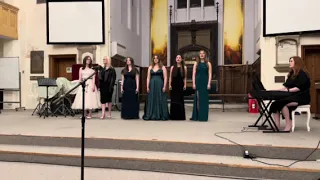 No Time to Die choral arrangement. Arranged for 6 voices