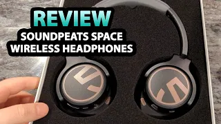 SoundPEATS Space Noise Cancelling Wireless Headphones ✅ Review