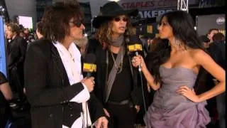 AMA 2008 Steven Tyler and Joe Perry Red Carpet Interview