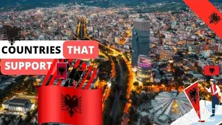 Countries that love and support Albania|| 🇦🇱 کے دوست ممالک/🇦🇱 के मित्र देश //video#44