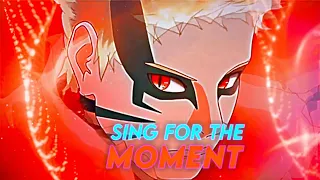 Naruto Baryon Mode -  Sing for the Moment | 100 SUBS「AMV/EDIT」