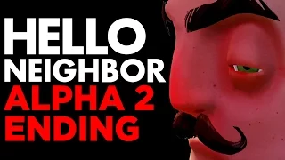 INTO THE BASEMENT - Hello Neighbor Alpha 2 Ending