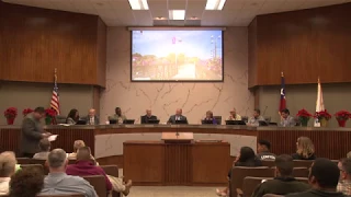 Odessa City Council Meeting - December 12, 2017