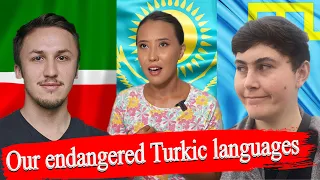 Why are TURKIC Nations DIVIDED? | Trying to speak KAZAKH with TATAR and CRIMEAN TATAR guys!