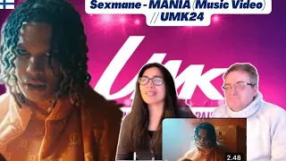 🇫🇮Sexmane - MANIA (Music Video) // UMK24 - 🇩🇰REACTION