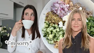 Jennifer Aniston *Never* ate the "Jen Salad"... (mini update)