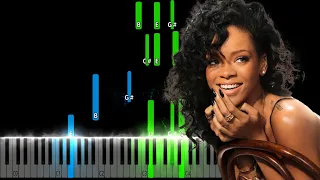 Rihanna - Lift Me Up Piano Tutorial